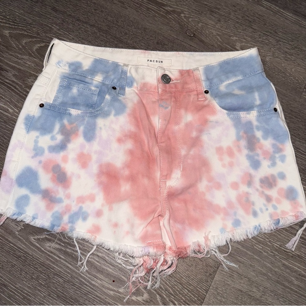 Set of 2 Pacsun High Rise Festival Shorts Size 26 - Picture 3 of 7